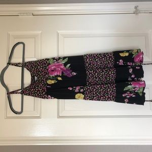 flower print dress